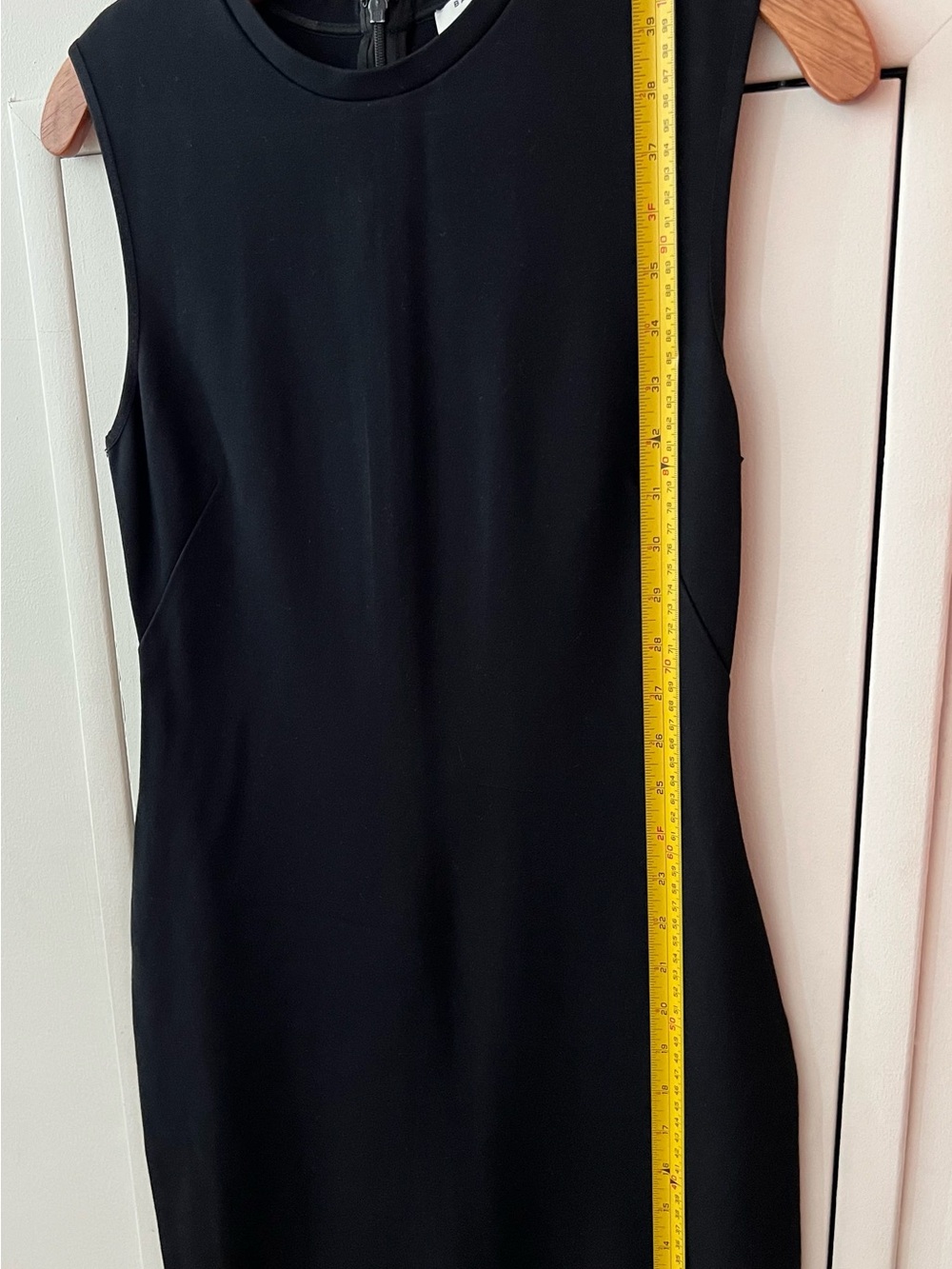 Babaton Black Sleeveless Midi Dress - Picture 7 of 7